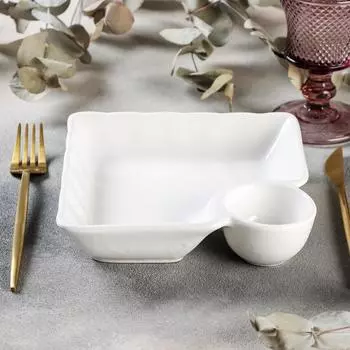 Блюдо Бланш (19х4х18 см)