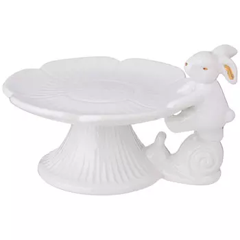 Блюдо Bright rabbits (18х14х10 см)