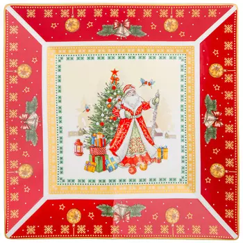 Блюдо Дед Мороз (22 см)