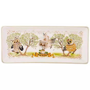 Блюдо Дерево мудрости (28х12х3 см)