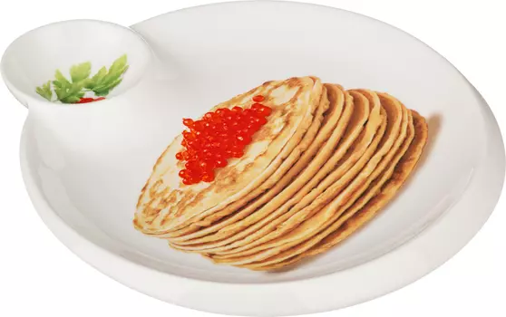 Блюдо для блинов Baciarsi (20х23 см)