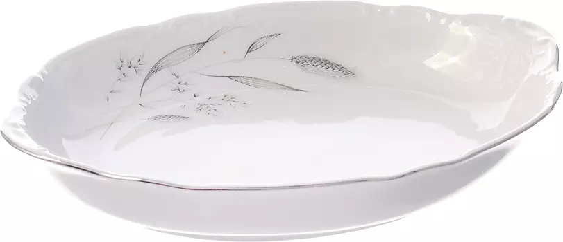 Блюдо для хлеба Серебряные колосья (Стандартный)