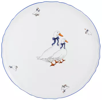 Блюдо для пиццы Гуси (32 см)