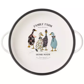 Блюдо Family farm (29х24х5 см)