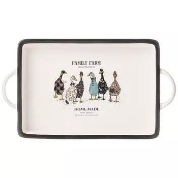 Блюдо Family farm (36х20х4 см)