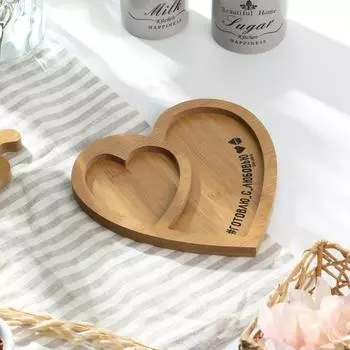 Блюдо Готовлю с любовью (19х18х1 см)