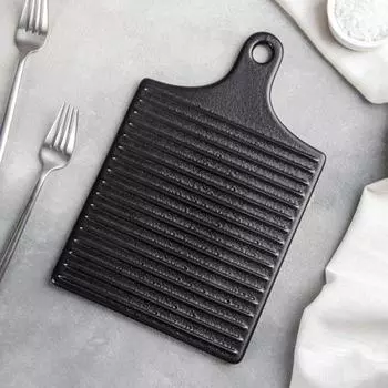 Блюдо Гриль цвет: черный (18х28х1 см)