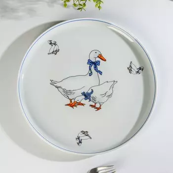 Блюдо Гуси (30х30х3 см)