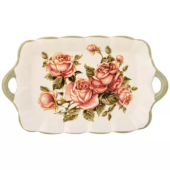 Блюдо Корейская роза (24х14х3 см)
