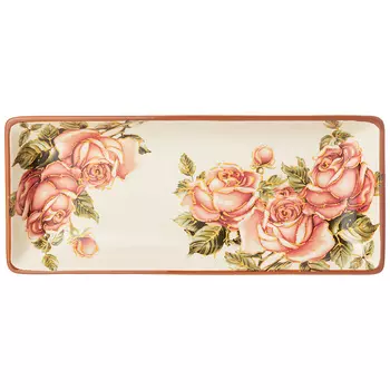 Блюдо Корейская роза (28х12 см)