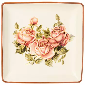 Блюдо Корейская роза (28х28х4 см)