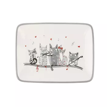 Блюдо Кошачья симфония