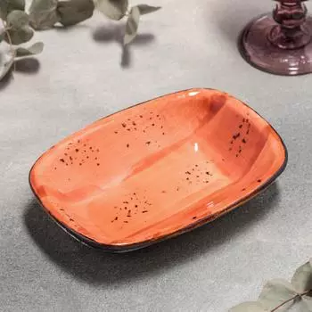 Блюдо Латерит цвет: оранжевый