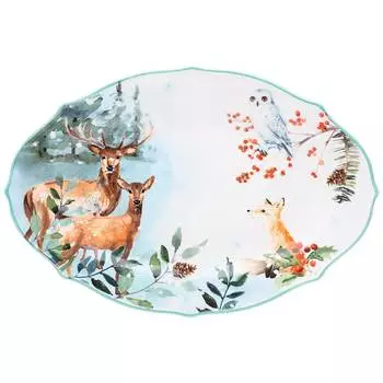 Блюдо Лесная сказка (31х20 см)