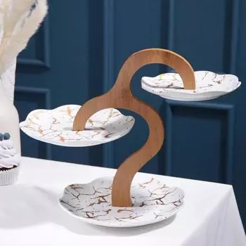 Блюдо Марбл (35х20х26 см)