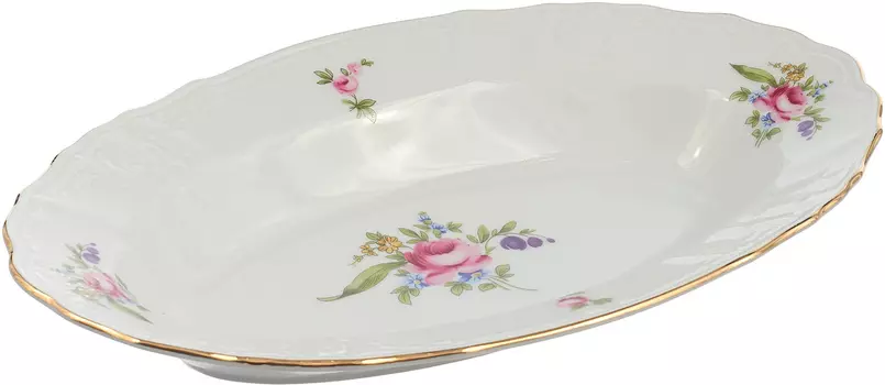 Блюдо Мейсенский букет (24 см)