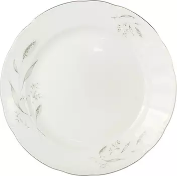 Блюдо мелкое Серебряные колосья (30 см)