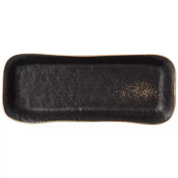 Блюдо Midnight gold (34х13х4 см)