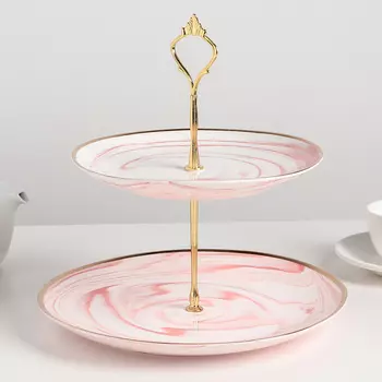 Блюдо Мрамор (26х26х26 см)