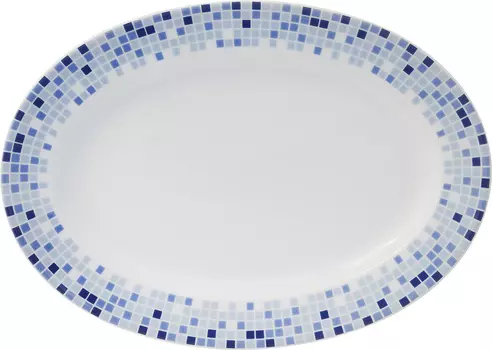 Блюдо овальное Мозаика (24 см)