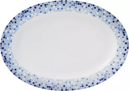 Блюдо овальное Мозаика (36 см)