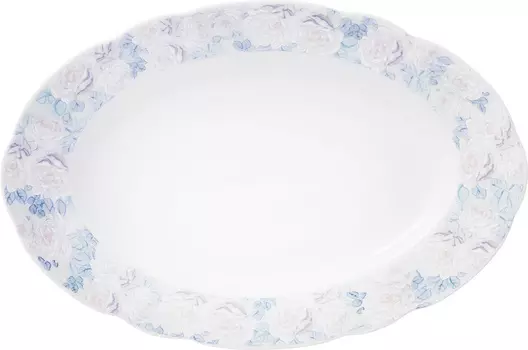 Блюдо овальное Роза (36 см)