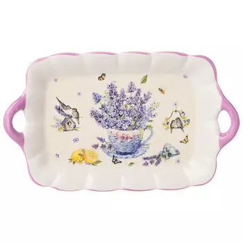 Блюдо Прованс лаванда (24х14х3 см)