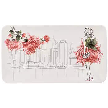 Блюдо прямоугольное Blossom (17х30,5 см)