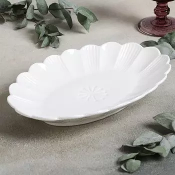 Блюдо Ромашка (28х18х4 см)