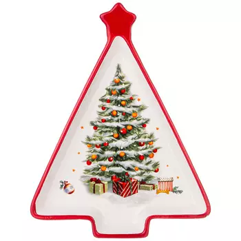 Блюдо С Новым годом (26х20х3 см)