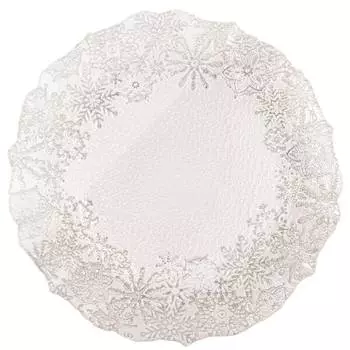 Блюдо Snow silver (28 см)