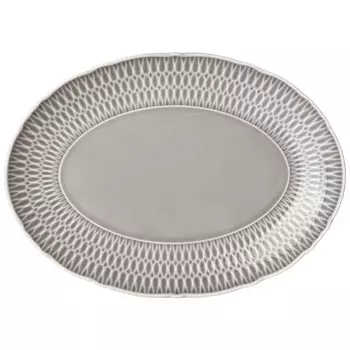 Блюдо София серая (24х17 см)