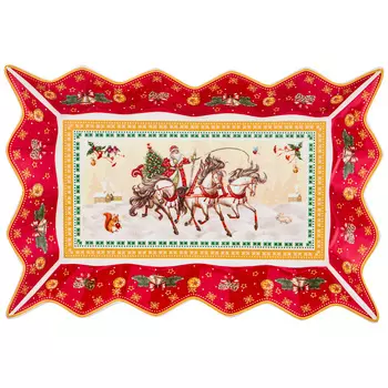 Блюдо Тройка (25х15х4 см)