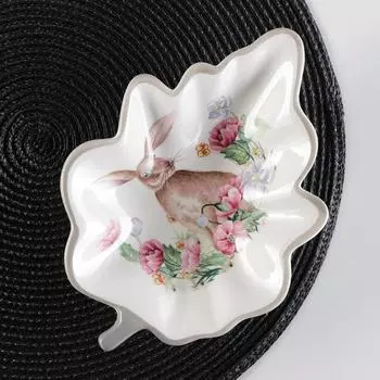 Блюдо Зайка (21х15х5 см)