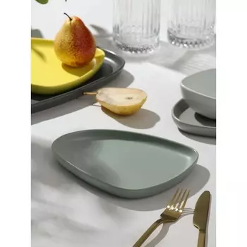 Блюдо Зеленая (20х14х2 см)
