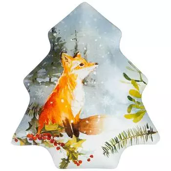 Блюдо Зимняя сказка (20 см)