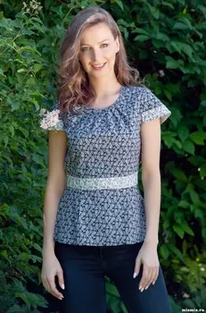 Блуза Henna цвет: белый 42