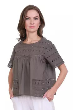 Блузка Dave Цвет: Зеленый (44)