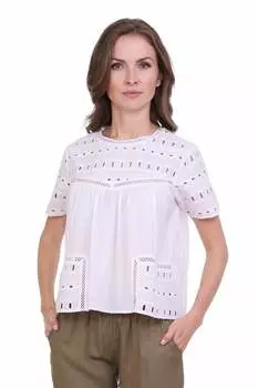 Блузка Gordie Цвет: Белый (46)