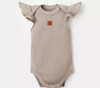 Боди детское Nature Цвет: Бежевый (9-12 мес)