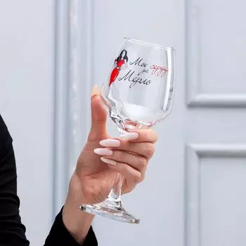 Бокал Мое сердце за Мерло (350 мл)