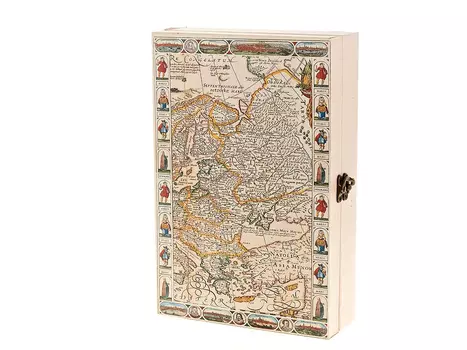 Настенная ключница Путешествие (7х20х30 см)