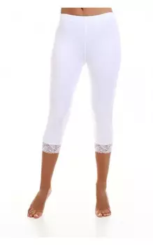Бриджи Кружево цвет: белый (46)