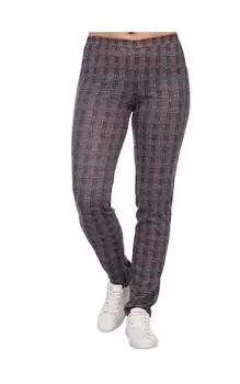 Брюки Луара цвет: серо-красный (44)