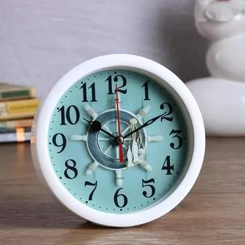 Будильник Штурвал (16х5х16 см)