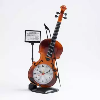 Будильник Скрипка с пюпитром (10х8х27 см)