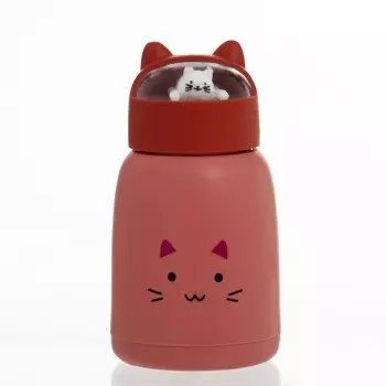 Бутылка для воды Котик (350 мл)