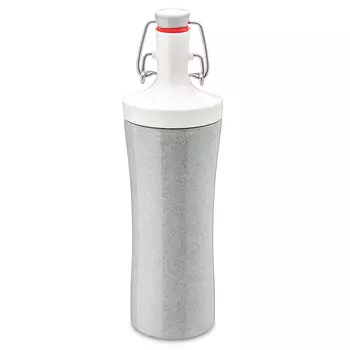 Бутылка для воды Plopp To Go Organic цвет: серый (425 мл)