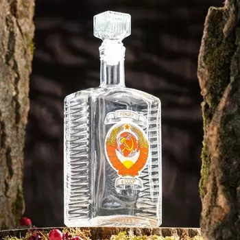 Бутылка для воды Рожден в СССР (700 мл)