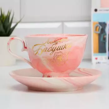 Чайная пара Любимая бабушка (200 мл)